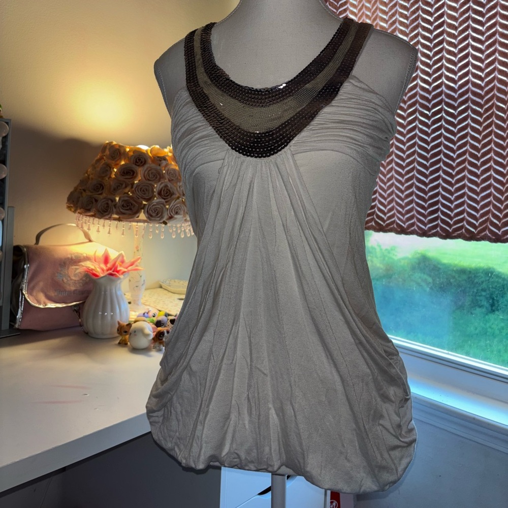 y2k bling party top